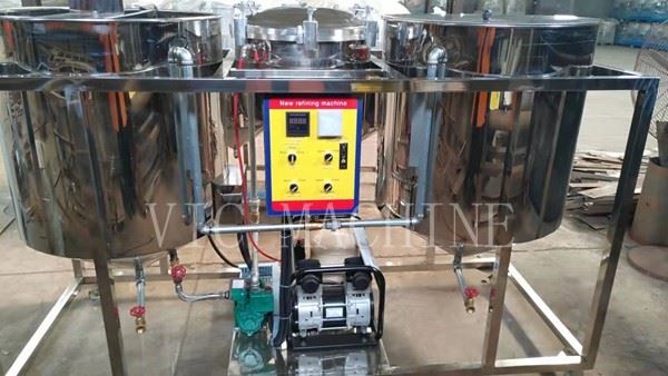 New Design 2500 Kg/day Cooking Oil Refinery Machine